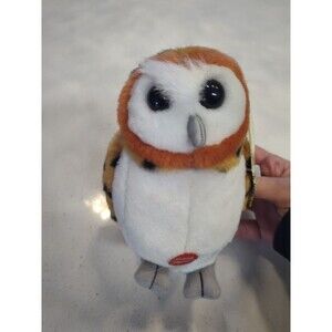 Wild Republic Plush Audubon Barn Owl With Tags No Sound